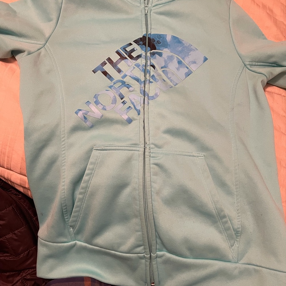 North Face zip up